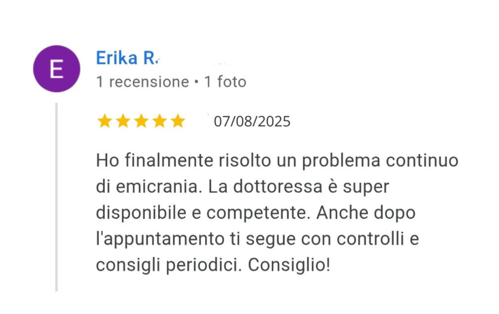 Emicranie-Naturopata-Codroipo-Udine.jpg Testimonianze stanchezza cronica ed emicranie trattate con rimedi naturali, Naturopata Codroipo, Udine, Pordenone
